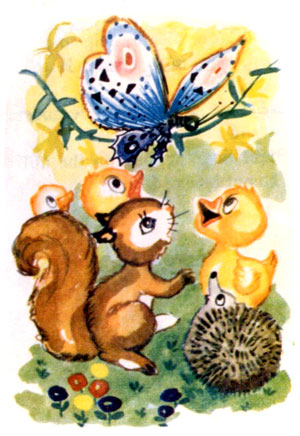 قصه کودکانه «سنجاب کوچولو»-مجموعه داستانهای مصوّر «آزاده»-ارشیو قصه و داستان ایپابفا